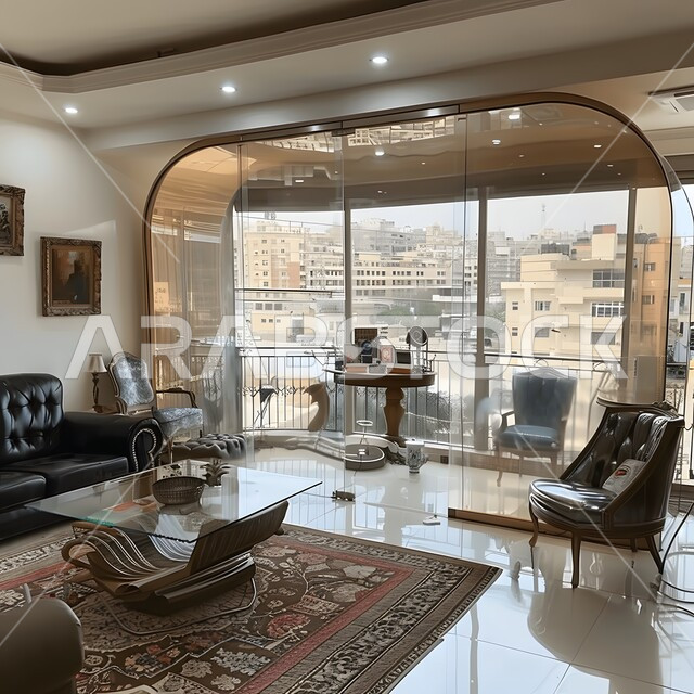 غرفة القراءة والجلوس، مكتب عمل بواجهه زجاجية كبيرة، الفن الهندسي المعماري المتطور، تصميم عصري حديث لمكاتب الشركات السعودية، تصاميم داخلية وديكورات راقية مع اثاث فاخر ومريح للغرف مكتبية