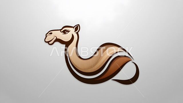 اضحية وقربان عيد الأضحى المبارك, وسائل التنقل في الزمن القديم، مسلسلات وأفلام كرتونية للأطفال، رسومات توضيحية ثلاثية الابعاد لحيوان الجمل, الرعاية والاهتمام بالمواشي والحيوانات الثدية, خلفية رمادية