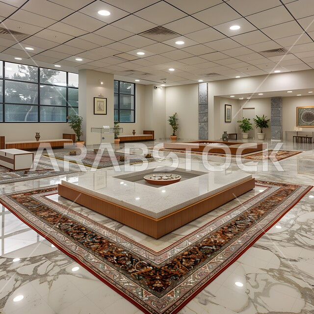التصاميم والديكورات الداخلية للفنادق والمنتجعات الفاخرة في المملكة العربية السعودية، التصميم الراقي لردهة ومدخل الاستقبال في الشركة، لوبي اوتيل بديزاينات عصرية حديثه، الإضاءة والأنوار المتميزة