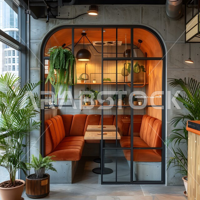 غرفة اجتماعات واسعة مع طاولة محاطة بكراسي، غرف مكتبية بتصاميم وديكورات داخلية فخمة، التصميم العصري الحديث للمكاتب في الشركات السعودية، النوافذ والواجهات الزجاجية