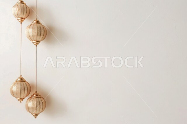 إضاءة وزينة شهر رمضان المبارك، فوانيس و تحف اسلامية تقليدية للاحتفال بقدوم شهر الخير، فانوس عربي معدني مزخرف مضيء، الفن الاسلامي للتحف والاكسسوارات، ديكورات وأنوار في الأجواء الرمضانية الروحانية