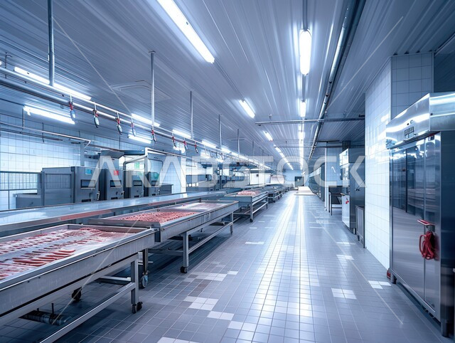 مرفق تجهيز الأغذية الصناعية الداخلية, أصناف وأنواع من مستلزمات المستهلك من مواد غذائيه مختلفه في المراكز التجاريه