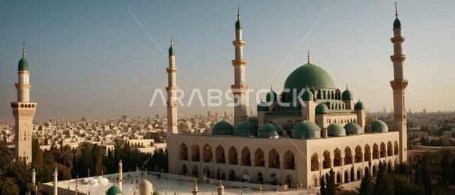 المعالم والأماكن الدينية المقدسة المشهورة، جوامع المملكة العربية السعودية, الفن الهندسي المعماري الإسلامي للقبب والمآذن في المساجد, مقصد المسلمين للعبادة والتقرب الى الله تعالى