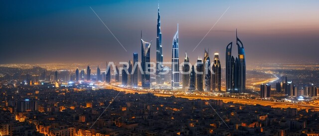 رؤية مستقبلية سعودية 2030، الفن الهندسي المعماري للمباني والمنشآت السكنية والتجارية، التقدم والتوسع العمراني في المملكة العربية السعودية، منظر تخيلي للأبراج وناطحات السحاب, أماكن و معالم سياحية مشهورة