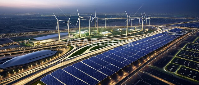 محطات الطاقات الشمسية المتجددة, مفهوم انتاج الطاقة البديلة الصديقة للبيئة في المملكة العربية السعودية, محطات الألواح الكهروضوئية, تطوير البنية التحتية لتوليد الكهرباء