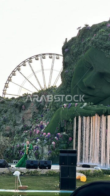 المنحوتات والتماثيل الحجرية، الآثار والمعالم التاريخية في البوليفارد وورلد في مدينة الرياض، اكتشاف الحضارات والثقافات حول العالم, مناطق جذب واستقطاب السائحين في المملكة العربية السعودية