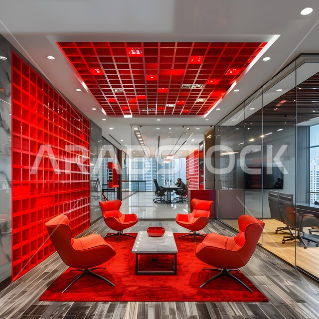 تصاميم عصرية حديثة لمكاتب الشركات السعودية، غرف مكتبية بتصميم داخلي وديكورات حديثة و راقية، الفن الهندسي المعماري، غرف العمل والاجتماع مع العملاء، مكتب بواجهة زجاجية مطلة على الأبراج وناطحات السحاب الشاهقة، أثاث واكسسوارات ومعدات مكتبية فاخرة