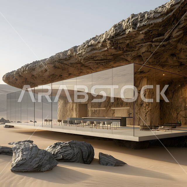  الديكورات والتصاميم الداخلية الفريدة للكافيهات والمطاعم، أثاث داخلي راقي لمقهى على الطراز الحديث في المملكة العربية السعودية، الفن الهندسي المعماري في إنشاء الواجهات الزجاجية للمقاهي العصرية, صالة مطعم بديكورات وألوان جذابة