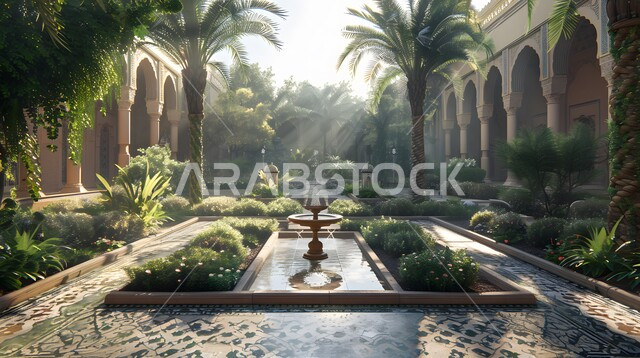 تصميمات وديكورات فخمة، الفن الهندسي المعماري على الطراز الحديث، تصاميم عصرية و فاخرة للشقق والفلل السكنية السياحية، القصور والفنادق والأبنية المتميزة، النمو والتقدم العمراني في المملكة العربية السعودية، الاهتمام بزراعة الأشجار والنباتات الخضراء حول حوض السباحة