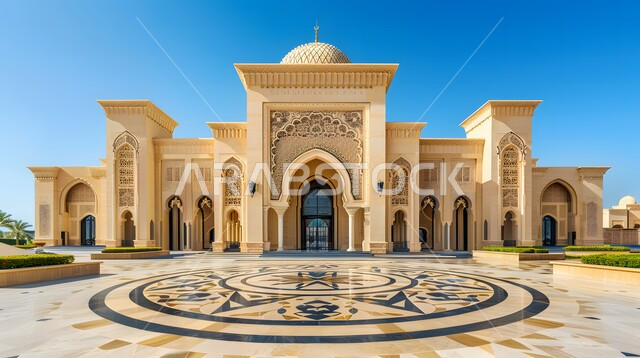 التصاميم الخارجية المعقدة، الفن الهندسي المعماري الحديث, الاقواس و الممرات ذات بناء المميز، أبرز الفنون المنتجة من حضارات العالم القديم, أرضية مزخرفة برسوم المانديلا الهندسية،  مفهوم العباده والتقرب إلى الله, تفاصيل الزخرفه الجبسيه في الديكور الاسلامي