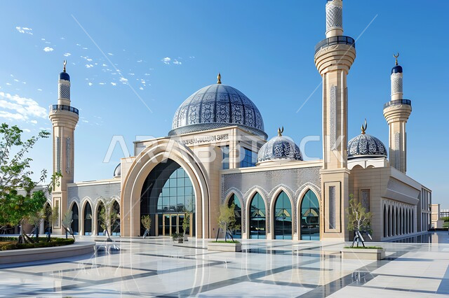 المعالم الدينية المقدسة, الاهتمام بالتشجير وزراعة النباتات الخضراء، الفن الهندسي المعماري على الطراز الاسلامي لقبب ومآذن المساجد في المملكة العربية السعودية, نداء المسلمين لأداء الفرائض والصلوات والتقرب إلى الله