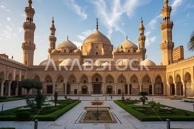 أماكن ومعالم دينية مقدسة, الاهتمام بالتشجير وزراعة النباتات الخضراء، الفن الهندسي المعماري على الطراز الاسلامي لقبب ومآذن المساجد في المملكة العربية السعودية, نداء المسلمين لأداء الفرائض والصلوات والتقرب إلى الله