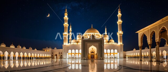 النمو والتقدم العمراني على الطراز الاسلامي لبناء المساجد في المملكة العربية السعودية, الديكورات والتصاميم المتميزة للمآذن والقبب المضيئة ليلا، نداء المسلمين لأداء الفرائض والصلوات والتقرب إلى الله، المعالم والأماكن الدينية المقدسة