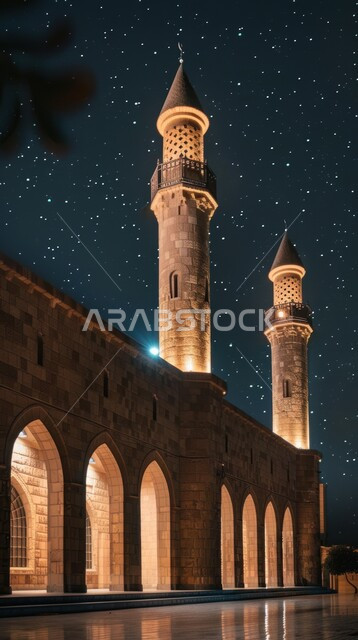 معالم وأماكن دينية مقدسة، الفن الهندسي المعماري للمساجد في المملكة العربية السعودية، الديكورات والتصاميم للمآذن، العبادة والتقرب إلى الله تعالى، نداء المسلمين لأداء الصلوات والفرائض