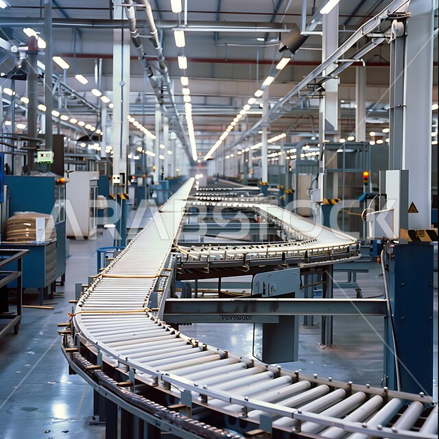 الاعتماد على التشغيلات الآلية في معامل ومصانع المملكة العربية السعودية،  خط إنتاج منظم في أحد المصانع السعودية,مهن ووظائف واعمال، جودة الصناعات في المملكة