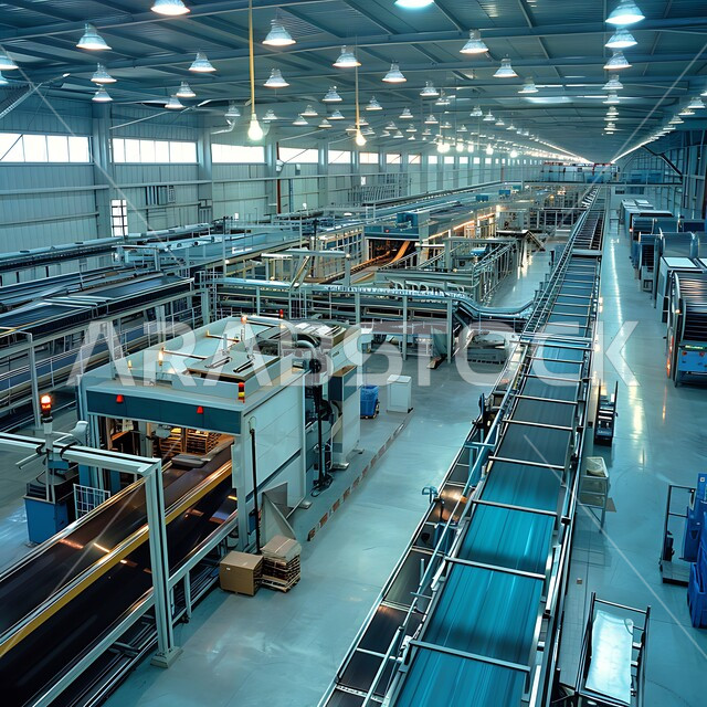 الاعتماد على التشغيلات الآلية في معامل ومصانع المملكة العربية السعودية،  خط إنتاج منظم في أحد المصانع السعودية,مهن ووظائف واعمال، جودة الصناعات في المملكة