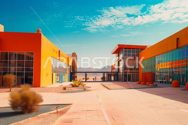 ديكورات وتصاميم خارجية  عصرية متميزة على الطراز الحديث, الفن الهندسي المعماري  بواجهات زجاجية ضخمة, البناء الخارجي الحديث المتطور  للفنون الهندسية, الأبينة والأسواق التجارية في المملكة العربية السعودية، الفن الهندسي المعماري والتصاميم المميزة.