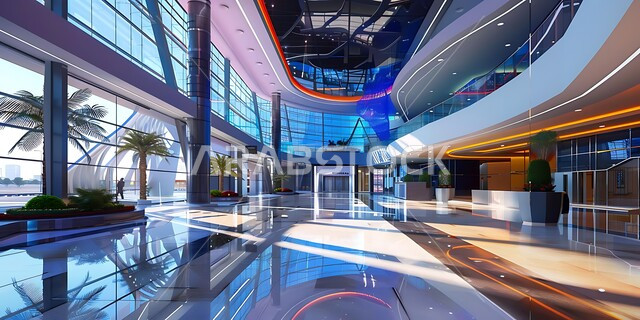 تصاميم عصرية ومبتكرة لبهو شركة، التصميم الراقي لردهة ومدخل الاستقبال للشركات في المملكة العربية السعودية، لوبي اوتيل بديزاينات عصرية حديثه، التصاميم والديكورات الداخلية للفنادق والمنتجعات الفاخرة في المملكة العربية السعودية، الإضاءة والأنوار المتميزة