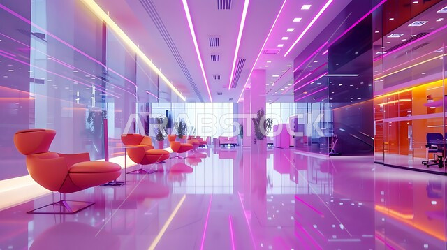 تصاميم عصرية ومبتكرة لبهو شركة، التصميم الراقي لردهة ومدخل الاستقبال للشركات في المملكة العربية السعودية، لوبي اوتيل بديزاينات عصرية حديثه، التصاميم والديكورات الداخلية للفنادق والمنتجعات الفاخرة في المملكة العربية السعودية، الإضاءة والأنوار المتميزة