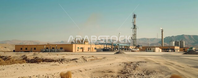 التطور الهندسي والعمراني لمصافي البترول في المملكة العربية السعودية، مصفاة نفط على الرمال الذهبية الناعمة، مناخ قاسي وجاف، اعتماد التقنيات والتكنولوجيا الحديثة في إنتاجية النفط والغاز، صناعات ومشاريع بيتروكيماوية، ادوات ومعدات ضخمة وحديثة