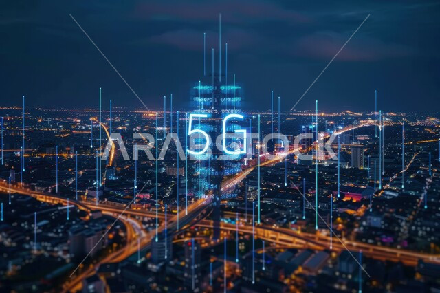 استخدام التقنيات المتطورة في انشاء المدن الحديثة، رؤية سعودية مستقبلية 2030، شبكة الاتصالات الكبيرة ومفهوم المدينة الذكية، التقدم في قطاع تكنولوجيا المعلومات، اختصار الجيل الخامس للشبكات بتقنية لهولوجرام، تطوير البنية التحتية الرقمية