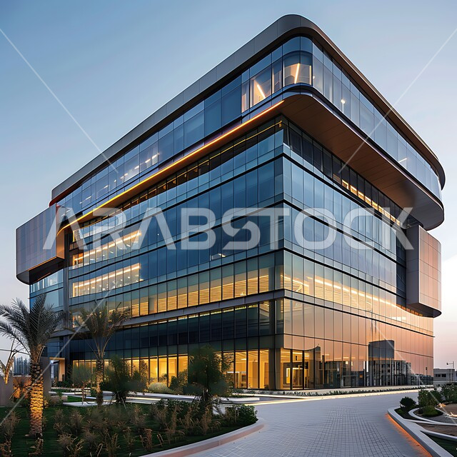 Glass Building Riyadh Huge glass facades, attracting visitors and tourists from all over the ...