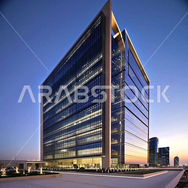 جذب الزوار والسائحين من أنحاء العالم، النمو والتقدم العمراني في مدينة الرياض، الاهتمام بزراعة الأشجار على أطراف الطرق، الفن الهندسي المعماري والتصميم المتطورللمكاتب في السعودية، ديكورات وتصاميم خارجية عصرية متميزة على الطراز الحديث، الواجهات الزجاجية الضخمة