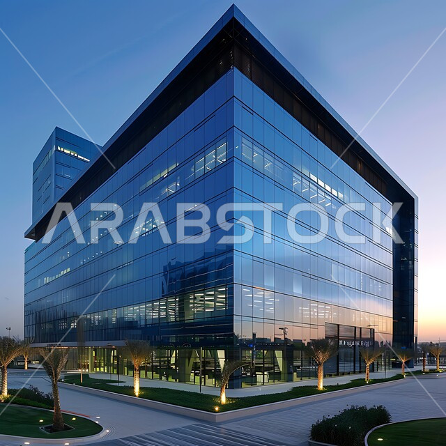 الاهتمام بزراعة الأشجار على أطراف الطرق, الفن الهندسي المعماري والتصميم المتطورللمكاتب في السعودية، ديكورات وتصاميم خارجية عصرية متميزة على الطراز الحديث, الواجهات الزجاجية الضخمة، جذب الزوار والسائحين من أنحاء العالم، النمو والتقدم العمراني في مدينة الرياض