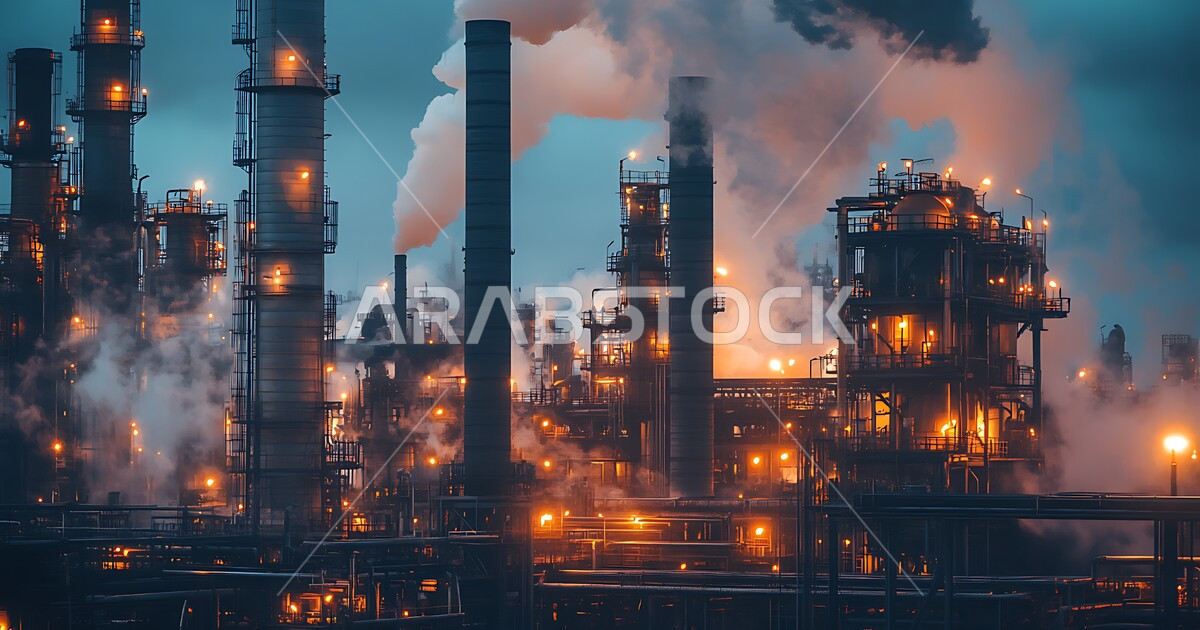 إضاءة الأبراج والهياكل المعدنية ليلاً, النهضة بالاقتصاد الوطني السعودي ...