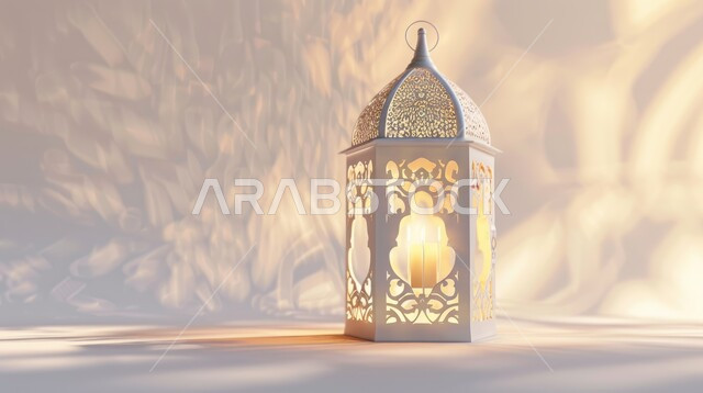  زينة وديكورات رمضان المبارك، فانوس عربي مزخرف بزخارف إسلامية، الأجواء الروحانية المتميزة، البهجة بقدوم شهر الخير، الاحتفال بالمناسبات والأعياد الدينية في المملكة العربية السعودية
