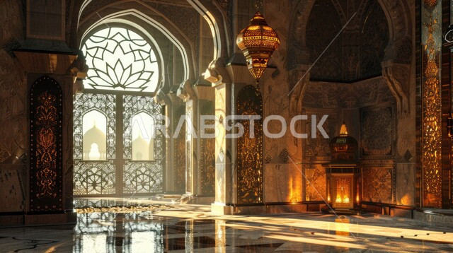 مفهوم العبادة والتقرب إلى الله،تصميمات وديكورات دينية،الزخارف والنقوش الاسلامية للأقواس والأعمدة الداخلية للجوامع،  الفن الهندسي المعماري للمساجد في المملكة العربية السعودية