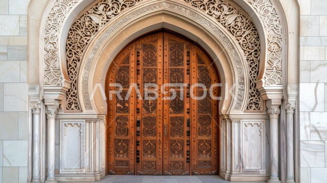 باب خشبي منحوت بالنقوش والزخارف التراثية، الهندسة الفنية المعمارية للعمارات القديمة، أحياء وقرى سكنية شعبية في المملكة العربية السعودية، المنازل المبنية على الطراز الطيني القديم