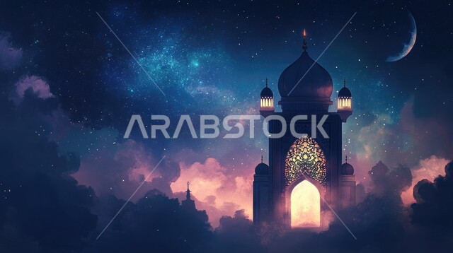 زينة وإكسسوارات رمضانية احتفالاً بقدوم الشهر الفضيل، باب خشبي  على الطراز العربي العريق, ديكورات وزخارف اسلامية, ديكورات داخلية فخمة وعصرية, الفن الهندسي الاسلامي, تصاميم أبواب مزخرفة على الطراز العربي الحديث