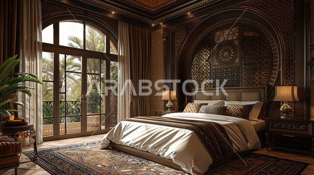 الاطلالة المتميزة على الطبيعة, فن التصميم والديكورات المتطورة، شقق وفلل سكنية، أثاث منزلي داخلي وأنيق، فنادق ومنتجعات حديثة، فنون الهندسة المعمارية والديكور، غرفة نوم بتصاميم عصرية فاخرة