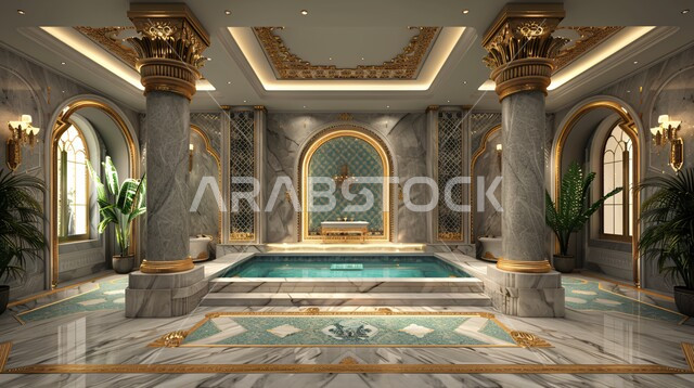 أحواض الاستحمام والسباحة في الشقق الفاخرة, حمام داخلي معاصر باللون الأبيض في منزل حديث، شقق وفلل سياحية في السعودية، دورة مياه رخاميه راقية في أحد المباني السكنيه، التصاميم الداخلية والديكورات الراقية للحمامات الداخلية