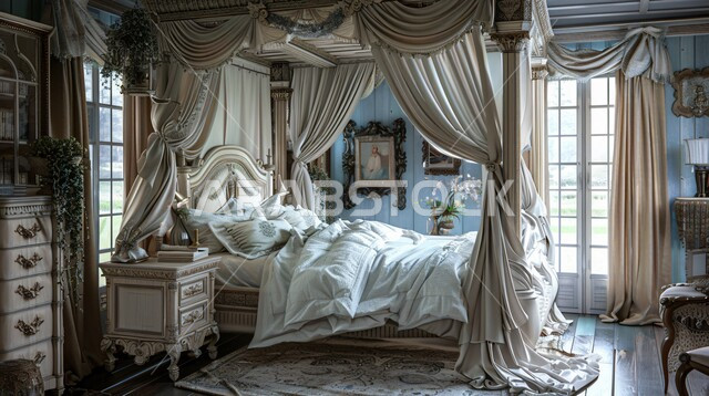 غرفة نوم بتصاميم عصرية فاخرة, فن التصميم والديكورات المتطورة، شقق وفلل سكنية، أثاث منزلي داخلي وأنيق، فنادق ومنتجعات حديثة، فنون الهندسة المعمارية والديكور