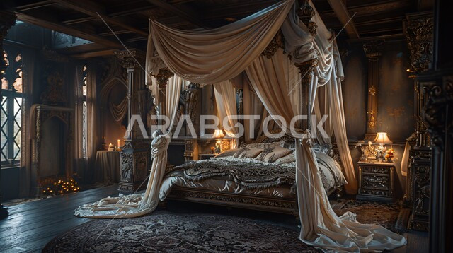 الفن الهندسي المعماري والتصميم الداخلي للمنازل والبيوت، أثاث واكسسوارات منزلية داخلية أنيقة، غرفة نوم بتصاميم وزخارف عصرية حديثة, شقق وفلل سكنية فاخرة، فنادق ومنتجعات بديكورات راقية