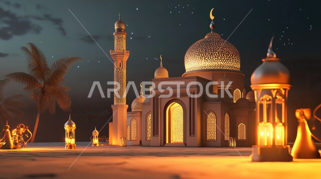 قدوم شهر الخير ،الديكورات والتصاميم في شهر المغفرة ،أنوار وزينة الأعياد والمناسبات الدينية ،الفوانيس المعدنية المضيئة في وقت الليل ،الأجواء الروحانية الرمضانية ،إكسسوارات وتحف شهر رمضان ،مجسمات ثلاثية الأبعاد لمآذن وقبب المساجد الإسلامية