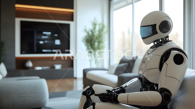 الابتكار والعلوم وتكنولوجيا الذكاء الاصطناعي، التطور التكنولوجي على كوكب الأرض، استبدال القوة العاملة البشرية بالروبوتات، رؤية مستقبلية سعودية 2030، رجل آلي متطور ذكي, تحقيق الثورة الصناعية