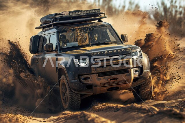 الأنشطة الترفيهية لقيادة السيارات في المناطق الصحراوية، مفهوم الإثارة والتشويق في عالم السيارات، سباقات الطرق الوعرة المتطرفة، الاستكشاف الحضري والتجول عبر الطبيعة، مغامرة سفاري على الكثبان الرملية في المملكة العربية السعودية 