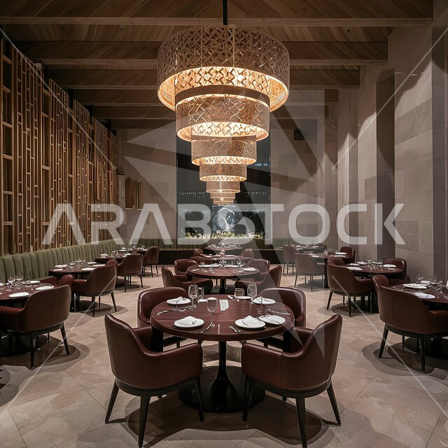  التصميمات والديكورات الداخلية الفاخرة للمطاعم والكافيهات في الخليج العربي، مطعم متخصص بالمأكولات الكويتية التقليدية، مطعم دار حمد في دولة الكويت