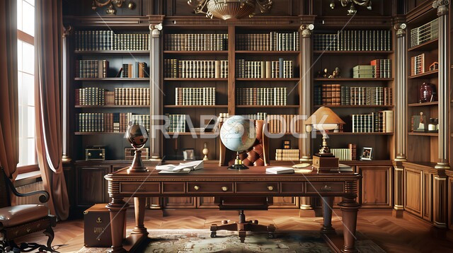  مكتبه مليئة بالروايات والقصص المرتبة على الأرفف ، التصاميم والديكورات الداخليه المتميزة مع اثاث فاخر في المملكه العربيه السعوديه ، مكان للقراء ومحبي العلم  والمعرفة