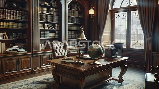 مكان للقراء ومحبي العلم  والمعرفة، التصاميم والديكورات الداخليه المتميزة مع اثاث فاخر  ومريح  قي  المملكه العربيه السعوديه ، مكتبه مليئة بالروايات والقصص المرتبة على الأرفف