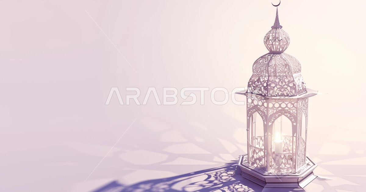 Traditional Arabic metal decorative lantern, lighting and decorations ...