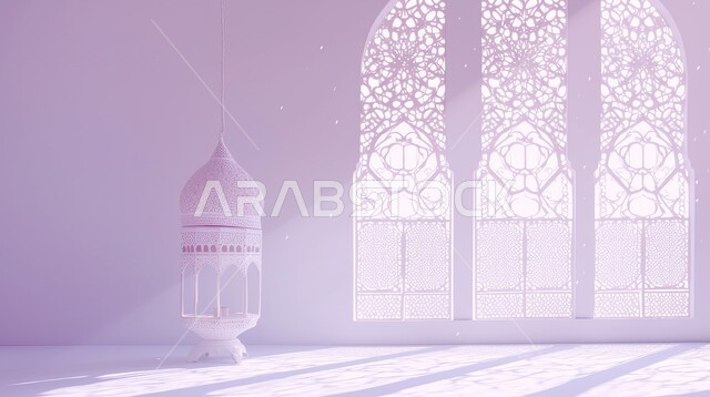 فانوس عربي تقليدي معدني مزخرف ، إضاءة وزينة شهر رمضان، الإحتفال والبهجه بقدوم شهر رمضان، ديكورات وأنوار، اجواء رمضانية رائعه، الاستعداد لدخول شهر رمضان المبارك، خلفية نهدية