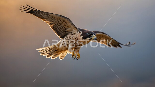 ترويض وتدريب الطيور الجارحة والمفترسة، إقامة نادي الصقور في موسم الصيد السنوي في المملكة العربية السعودية، الفخر بالتراث السعودي العريق في تربية طائر الصقر، طائر الصقر يحلق في إحدى المحميات الطبيعيه، رمز القوة والتحدي وحدة البصر