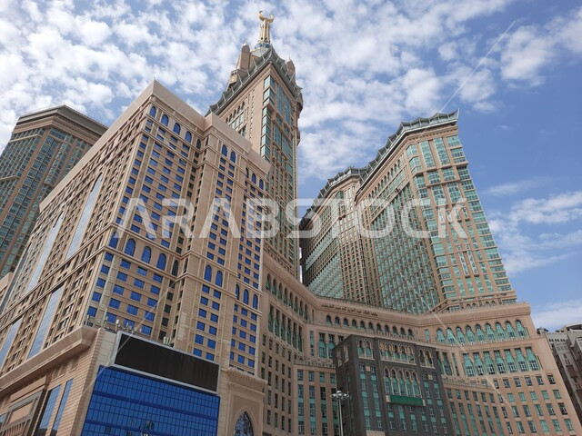 الحرم المكي الشريف، برج الساعة في مكة المكرمة بالمملكة العربية السعودية، بيت الله الحرام، أبراج الحرم المكي، أطول ساعة في العالم