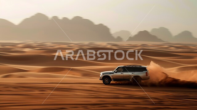 هواية التطعيس بالسيارات، أنشطة ترفيهية تجذب السياح, انطلاق موسم السباقات السعودية, مغامرات مركبات الدفع الرباعي في صحاري المملكة, سفاري المركبات في الصحراء العربية, قيادة السيارة على الكثبان والتلال الرملية