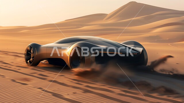 مغامرات حماسية مشوقة في صحاري المملكة, انطلاق موسم السباقات السعودية, أنشطة ترفيهية تجذب السياح, سفاري المركبات في الصحراء العربية, قيادة السيارة على الكثبان والتلال الرملية وقت غروب الشمس, هواية التطعيس بالسيارات