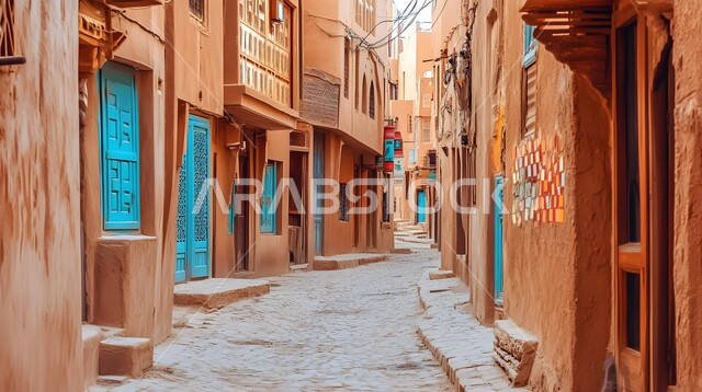 المباني والمنشآت المبنية على الطراز التقليدي القديم، الأصالة والعراقة والتراث الخليجي، الأحياء والأزقة الملونة في المملكة العربية السعودية، الأماكن السياحية وقضاء وقت ممتع، الأماكن السياحية التراثية التاريخية